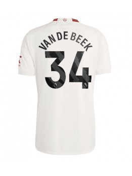 Moški Nogometna dresi replika Manchester United Donny van de Beek #34 Tretji 2023-24 Kratek rokav